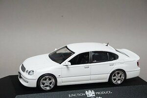 スカイネット 1/43 VIPCAR No.03 ジャンクション 161アリスト (ホワイト) 完成品