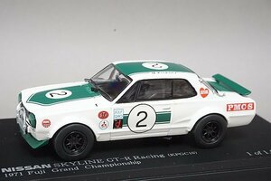 RAI'S レイズ 1/43 NISSAN 日産 スカイライン GT-R レーシング KPGC10 富士グランドチャンピオンシップ 1971 #2 H7437102