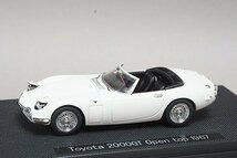 EBBRO エブロ 1/43 Toyota トヨタ 2000GT オープントップ 1967 ホワイト 43858_画像1