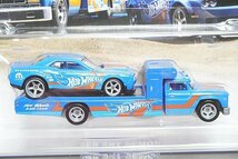 Hot Wheels ホットウィール 1/64 チームトランスポート '18 ダッジ チャレンジャー SRT デーモン & RETRO RIG_画像2