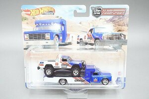 Hot Wheels ホットウィール 1/64 チームトランスポート '80 ダッジ マッチョ パワーワゴン & RETRO RIG