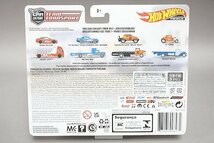 Hot Wheels ホットウィール 1/64 チームトランスポート '18 ダッジ チャレンジャー SRT デーモン & RETRO RIG_画像3