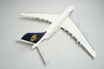 ★ Plane Model B747-430 Lufthansa ルフトハンザ航空 D-ABTH 全長約42cm 完成品_画像2