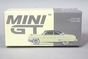 MINI GT / TSM トゥルースケール 1/64 Lincoln リンカーン カプリ プレミアイエロー 1954 (左ハンドル) MGT00561-L