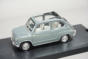 BRUMM ブルム 1/43 Fiat フィアット 600D TRASFORMABILE APERTA 1960 ダークグレー R317-04