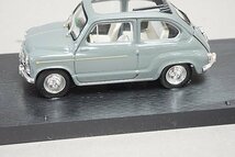 BRUMM ブルム 1/43 Fiat フィアット 600D TRASFORMABILE APERTA 1960 ダークグレー R317-04_画像2