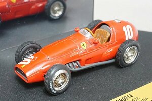 Quartzo カルツォ 1/43 フェラーリ 625 G.ファリーナ アルゼンチンGP 1955 #10 ※ドライバー欠品・クリアケース・付属カード違い QFC99014