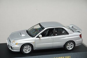 IXO Ixo 1/43 SUBARU Subaru Impreza 2.0 WRX 2001 silver MOC002