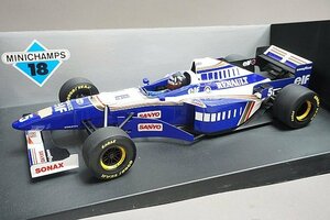ミニチャンプス PMA 1/18 WILLIAMS RENAULT ウィリアムズ ルノー F1 FW18 RENAULT N5 D.ヒル WORLD CHAMPION 1996 #5 180960005