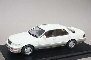 Hi-Story ハイストーリー 1/43 Toyota トヨタ セルシオ Cタイプ 1989 ホワイトパールマイカ トーニングG HS101WH