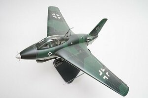 ★ ウィングクラブ ドイツ空軍 メッサーシュミット Me163 木製 ※本体のみ ジャンク品 全長約22cm 主翼幅31cm