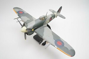 ★ ウィングクラブ イギリス空軍 タイフーンMk.1B #EK139 木製 ※本体のみ ジャンク品 全長約30cm 主翼幅40cm