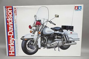 * TAMIYA Tamiya 1/6 motorcycle series No.16 Harley Davidson Harley Davidson FLH1200po wrist support p plastic model 16016