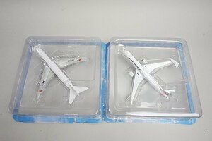 ★ デアゴスティーニ 1/400 JAL旅客機コレクション B787-9 JAL JA861J / B747-100 JAL 旧鶴丸塗装 JA8101 2点セット ※外箱、冊子等欠品