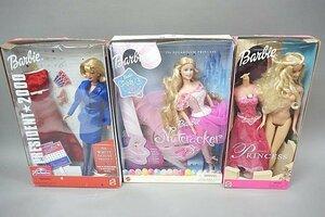 ★ MATTEL マテル バービー プリティ・プリンセス/プレジデント2000/くるみ割り人形 3点セット 人形 ドール