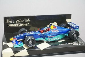 ミニチャンプス PMA 1/43 レッドブル ザウバー ペトロナス C18 J.アレジ 1999 #11 430990011