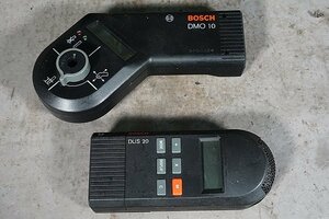 ◎ BOSCH ボッシュ デジタルメタル探知機 超音波測定器 2点セット DMO10 DUS20 ※ジャンク品