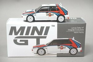 MINI GT /tu Roo шкала 1/64 Lancia Delta HF Integrale Evoluzione Martini рейсинг ( левый руль ) MGT00300-L