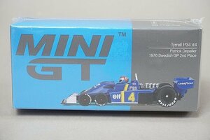 MINI GT /tu Roo шкала 1/64 TyrrelltireruP34 P.ti пирог e Швеция GP 2 ранг 1976 MGT00584-L