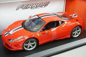 Bburago ブラーゴ 1/18 Ferrari フェラーリ レース&プレイ 458 Speciale スペチアーレ レッド