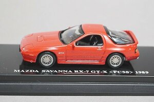 京商 KYOSHO 1/64 MAZDA マツダ サバンナ RX-7 GT-X (FC3S) 1989 レッド ビーズコレクション 06113R