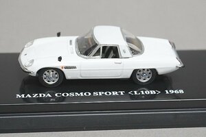 京商 KYOSHO 1/64 MAZDA マツダ コスモスポーツ L10B (1968) ホワイト ビーズコレクション 06110W