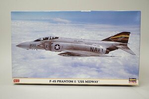 ★ Hasegawa ハセガワ 1/72 F-4S PHANTOM Ⅱ USS MIDWAY アメリカ海軍 ファントムⅡ ミッドウェイ プラモデル 00394