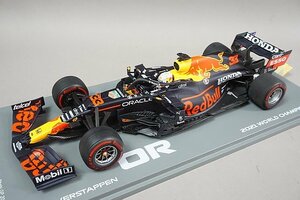 Spark スパーク 1/18 レッドブルレーシング ホンダ RB16B M.フェルスタッペン アブダビGP 2021 #33 ピットボード & No.1ボード 18S609