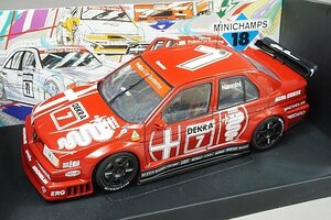 ミニチャンプス PMA 1/18 Alfa Romeo アルファロメオ 155 V6 TI Nannini 1993 #7 180930120