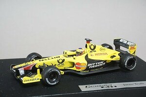 ホットウィール 1/43 ジョーダン F1 EJ11 ホンダ ビッテン ヒーローズ J.トゥルーリ 2001 #12 50208