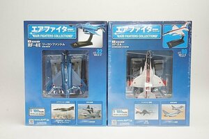 ★ アシェット 1/100 エアファイターコレクション Vol.80 航空自衛隊 XF-2A / Vol.32 RF-4E リーコンファントム 2点セット ダイキャスト