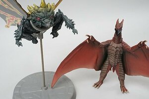 * Bandai Godzilla VS Mothra ba тигр / der Goss чай ni восток . монстр коллекция Rodan фигурка 2 позиций комплект * наружная коробка и т.п. отсутствует 