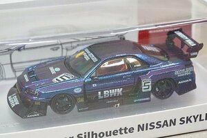 CM MODELS 1/64 Nissan 日産 スカイライン ER34 LBWK スーパーシルエット #5 CM64-ER34-07