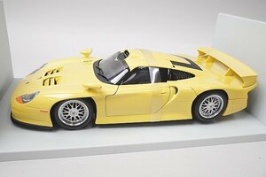 UT models / UTモデル 1/18 Porsche ポルシェ 911 GT1 1997 イエロー 27848