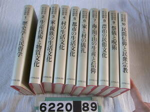 b6220　日本歴史民俗論集 全10巻揃(編者：網野善彦、宮田 登 他／発行：吉川弘文館)