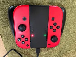 Switch Nintendo ジョイコン 任天堂 左右 Joy-con マリオレッド　ジャンク品