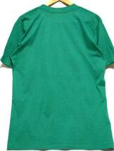 ＠美品 ビンテージ ティープラス TPLUS ラメ&フロッキー Tシャツt19 緑 アメリカ古着 70s 80s_画像2