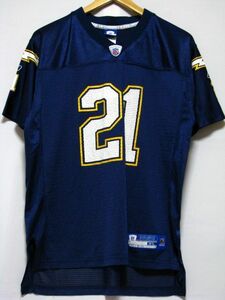 ＠美品 リーボック NFL Los Angeles Chargers ロサンゼルス チャージャーズ N124 アメリカ古着 カリフォルニア州ロサンゼルス S M