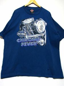 ＠美品 ハーレー ダビッドソン HARLEY-DAVIDSON Tシャツt832 XXXL アメリカ古着 ビビビックサイズ