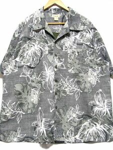 ＠美品 裏地使い ハワイアンシャツh193 XXL アメリカ古着 大きいサイズ アロハ ビックサイズ 2XL