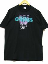 ＠美品 JERSEYS ジャージーズ Tシャツt889 アメリカ古着 黒 ブラック フィフティーフィフティ 黒装束 ルート66_画像1