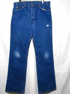 ＠濃紺 アメリカ製 Levi's517 ブーツカット d117 36Ｘ32 アメリカ古着 MADE IN USA ウエスタン 90年代