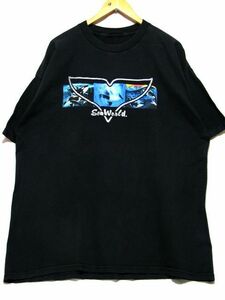 ＠美品 Sea World シーワールド 水族館 Tシャツt757 アメリカ古着 XXL ビックサイズ ブラック