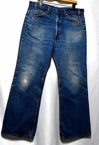 ＠美品 色落ち綺麗 Levi's リーバイス 517 ブーツカット d85 アメリカ古着 90's 80's ウエスタン