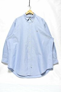 @美品 ラルフローレン RALPH LAUREN 長袖シャツRB649 XL ビックサイズ アメリカ古着