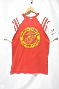 ＠美品 80年代 アルテックス ARTEX 米軍実物 USマリンコー Tシャツt315 海兵隊 L アメリカ古着 USMC