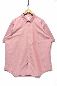 ＠美品 セントジョンズベイ ST JOHN'S BAY ボタンダウン 半袖シャツst430 アメリカ古着 XXL ビックサイズ