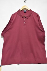 ＠美品 ランズエンド Lands' End 半袖ポロシャツP143 アメリカ古着 ビックサイズ XXL