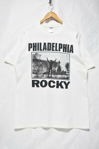 ＠美品 ジャージーズ JERSEYS 映画 ロッキーＴシャツtt140 アメリカ古着 L フィラデルフィア美術館 ロッキーステップ