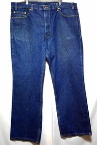 ＠米国製 濃紺 雰囲気漂う リーバイス Levi's517d112 42Ｘ30 ビックサイズ アメリカ古着 ウエスタン 90年代